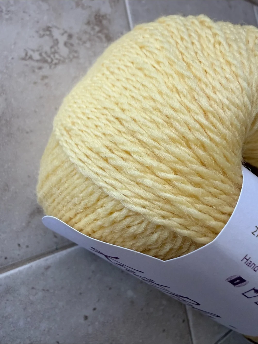 Knit Picks Palette 100% Peruvian Highland Wool Yarn Yellow Custard